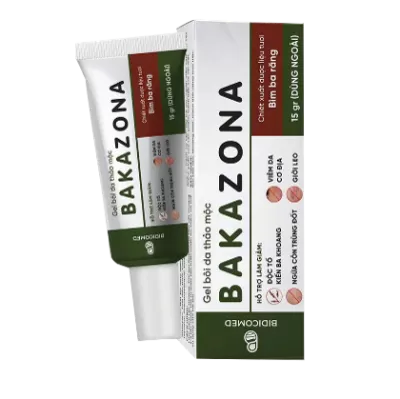 Gel Bôi Da Thảo Mộc Bakazona Bidicomed 15g